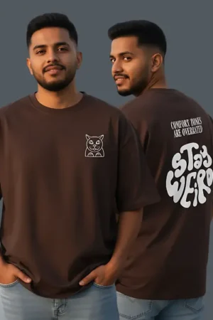 Stay Weird Oversized Tshirt