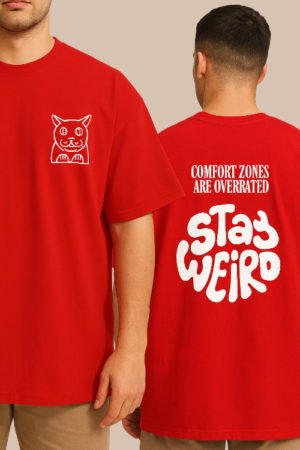 Stay Weird Oversized Tshirt