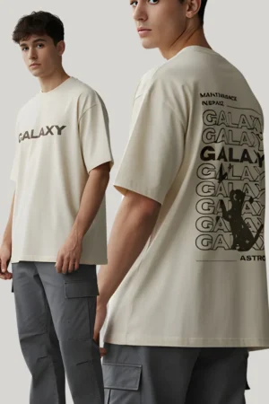 Galaxy Cat Oversized Tshirt