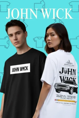 John Wick Oversized Tshirt