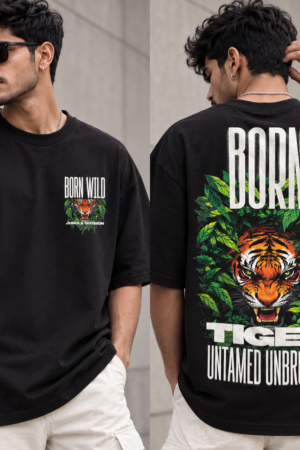 Born Tiger Oversized Tshirt