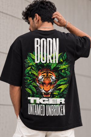 Born Tiger Oversized Tshirt